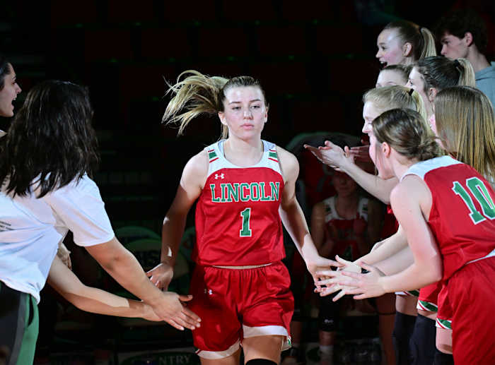 Lincoln Chatham Glenwood Illinois 3A girls basketball championship March 2 2024 Tim Vizer 26329